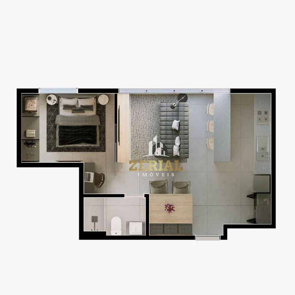 Kitnet-Studio, 36 m² - Foto 10