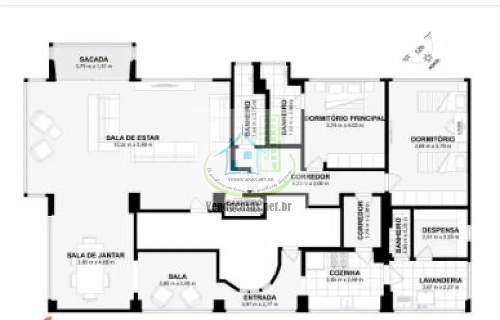 Apartamento, 2 quartos, 210 m² - Foto 11