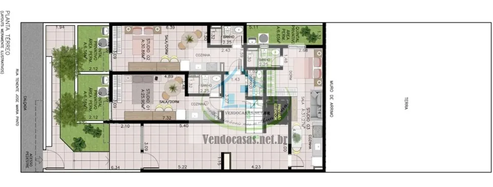 Kitnet-Studio, 24 m² - Foto 4