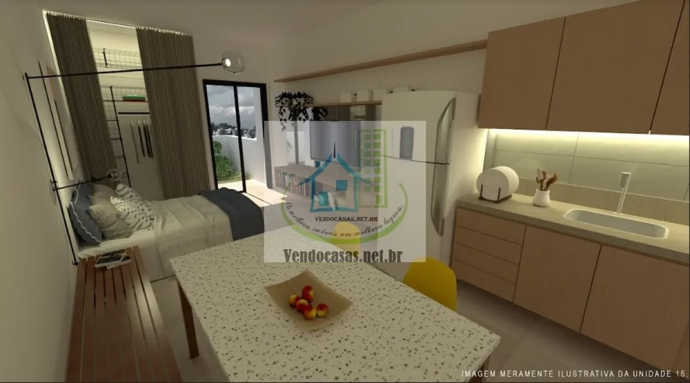 Kitnet-Studio, 24 m² - Foto 2