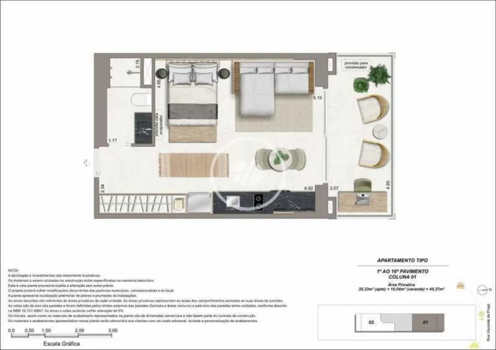Apartamento, 45 m² - Foto 18