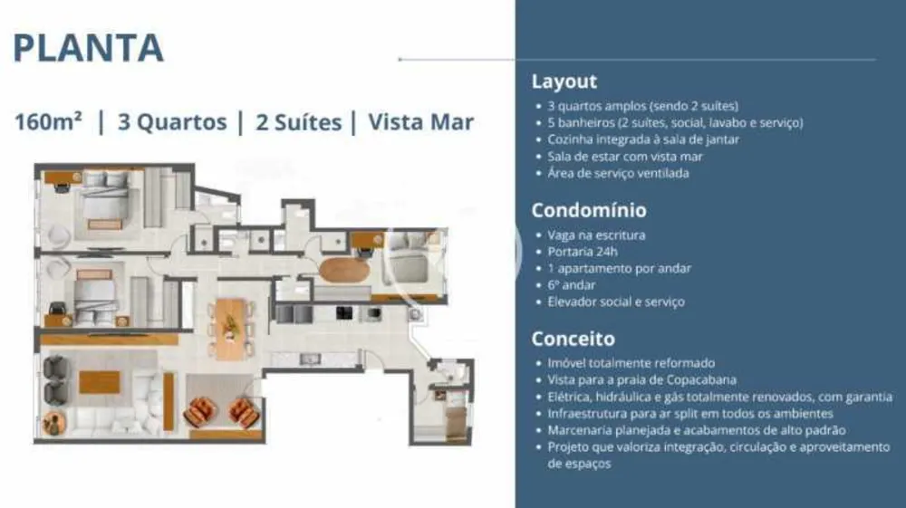 Apartamento, 3 quartos, 160 m² - Foto 7