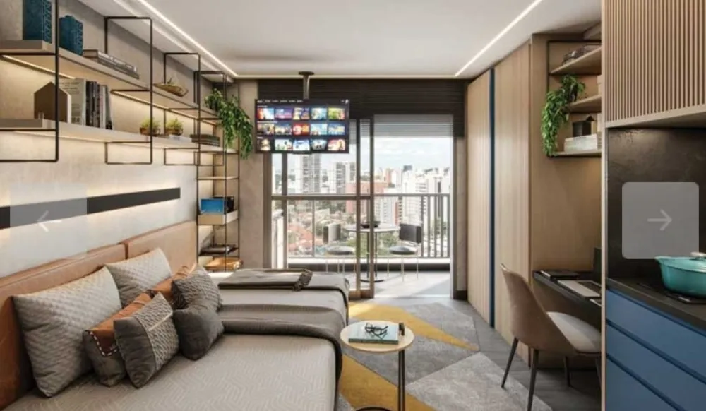 Apartamento, 1 quarto, 26 m² - Foto 2