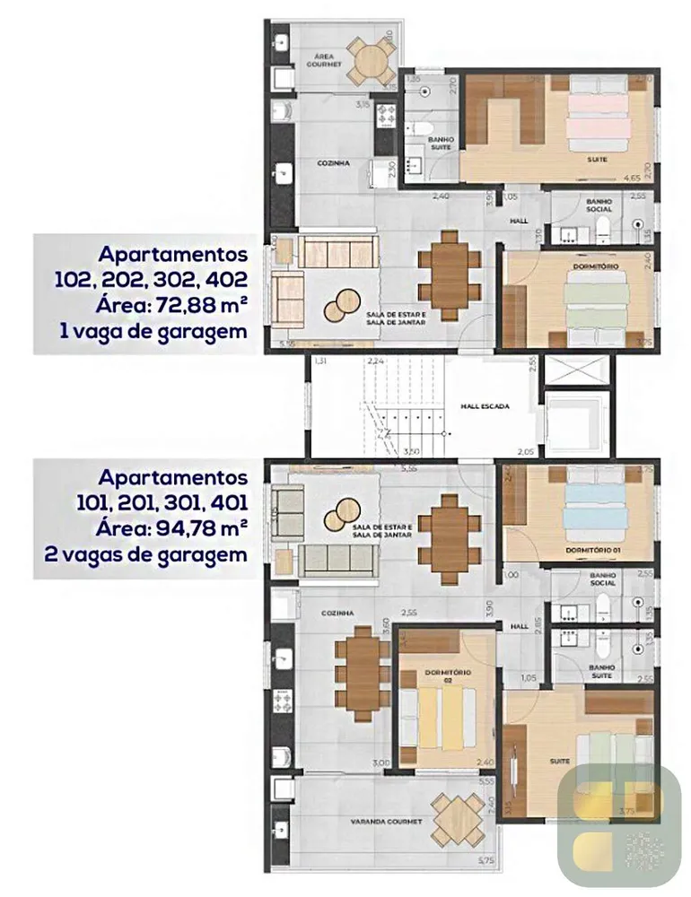 Apartamento, 3 quartos, 95 m² - Foto 8