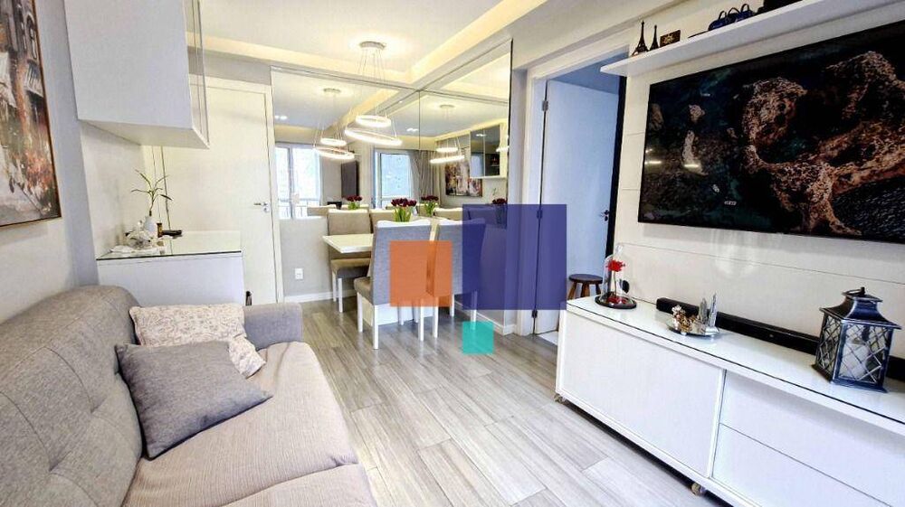 Apartamento à venda com 1 quarto, 37m² - Foto 1