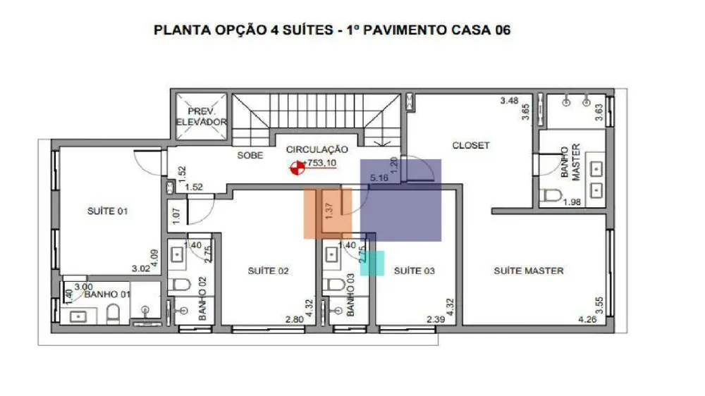 Casa de Condomínio, 4 quartos - Foto 3
