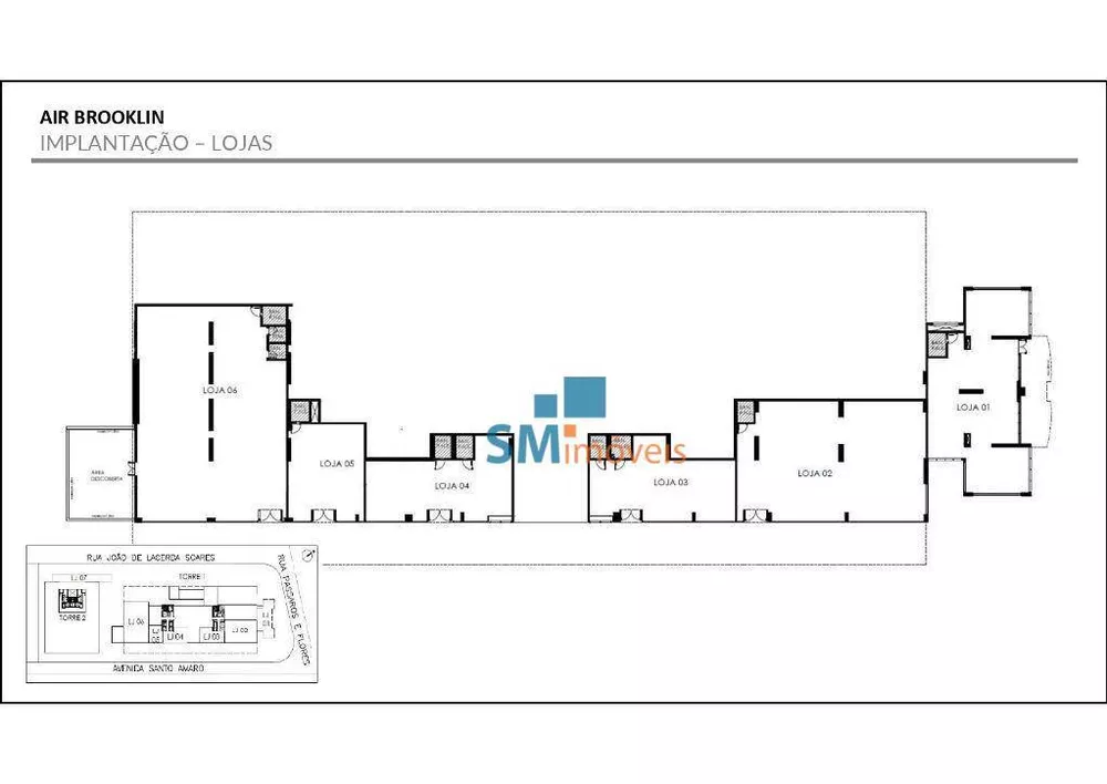 Loja-Salão para alugar, 76m² - Foto 1