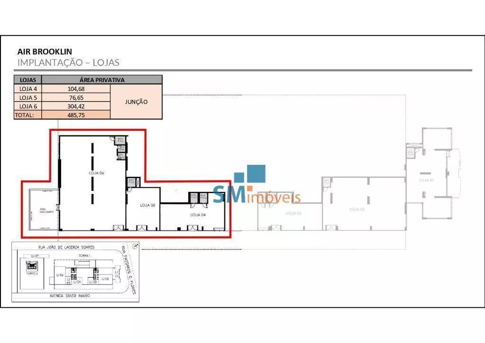 Loja-Salão para alugar, 76m² - Foto 2