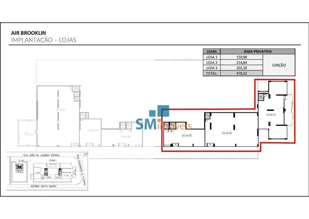 Loja-Salão para alugar, 76m² - Foto 3