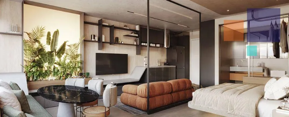 Apartamento, 1 quarto, 32 m² - Foto 3