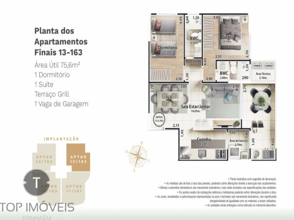 Apartamento, 2 quartos, 75 m² - Foto 20