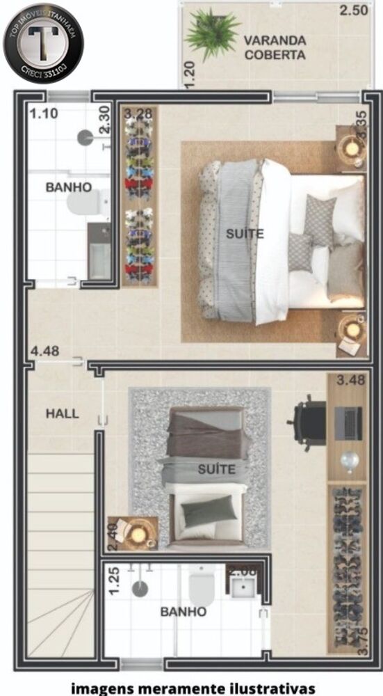 Casa à venda com 2 quartos, 126m² - Foto 3