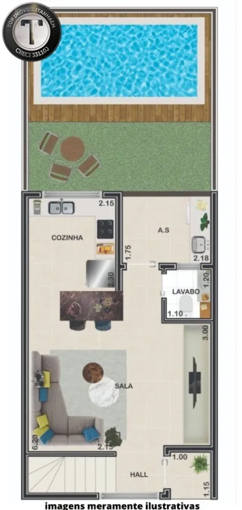 Casa, 2 quartos, 126 m² - Foto 14