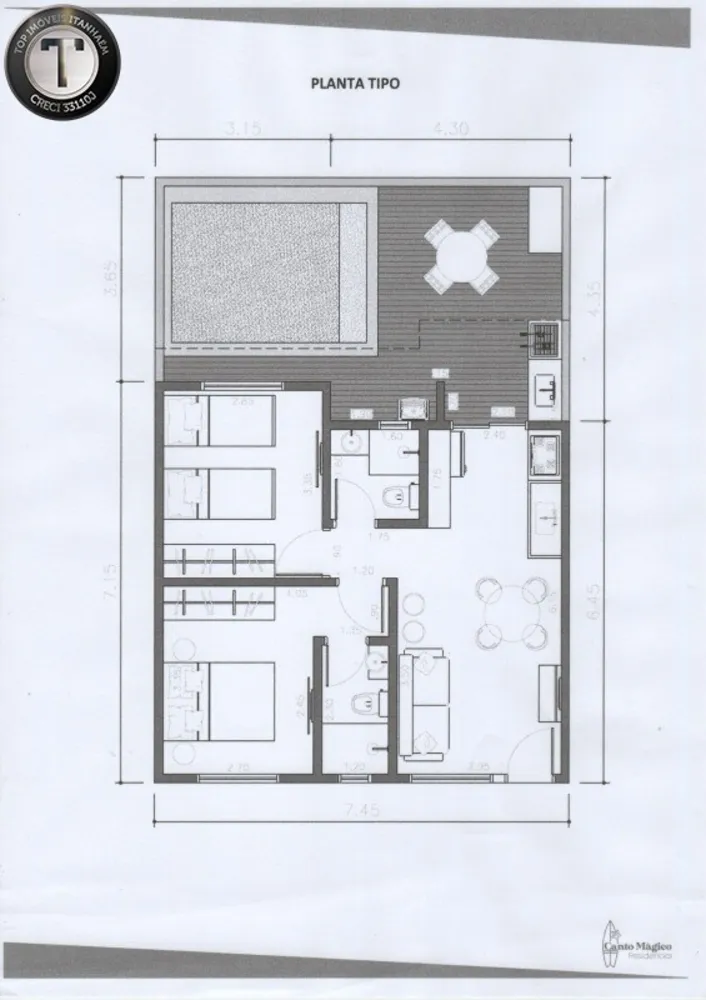 Casa, 2 quartos, 98 m² - Foto 16
