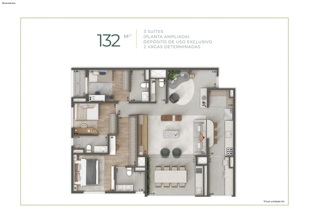 Apartamento, 4 quartos, 132 m² - Foto 17