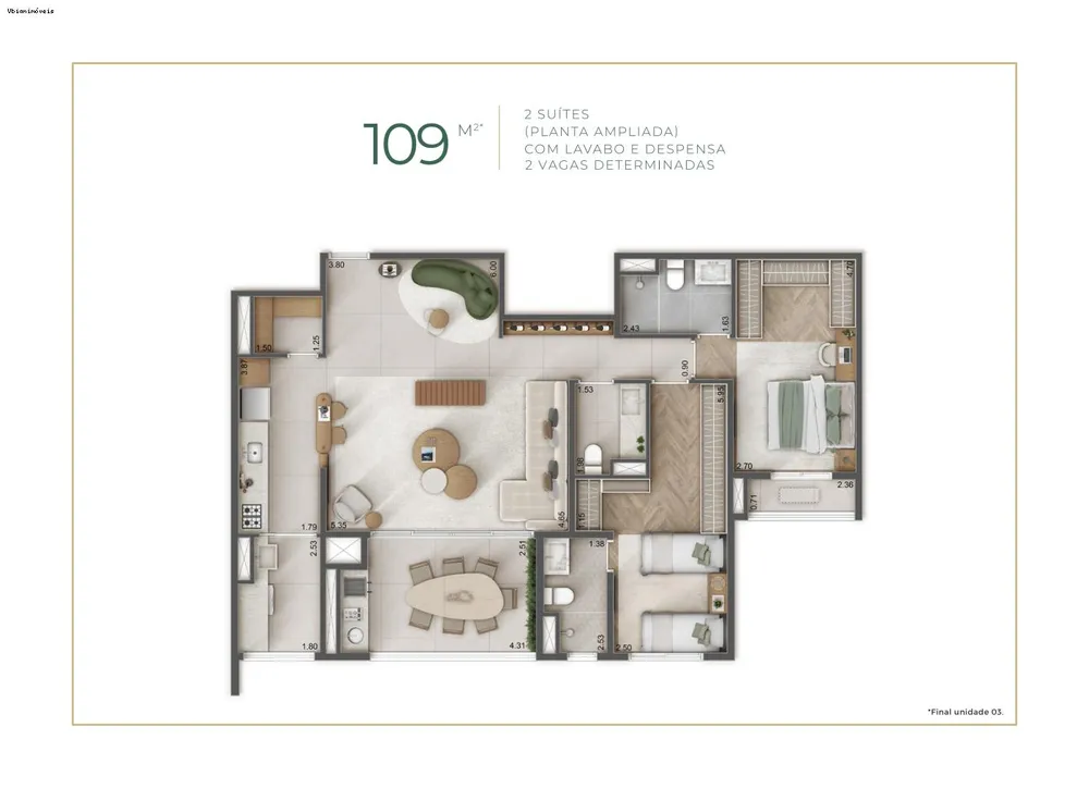 Apartamento, 3 quartos, 109 m² - Foto 15