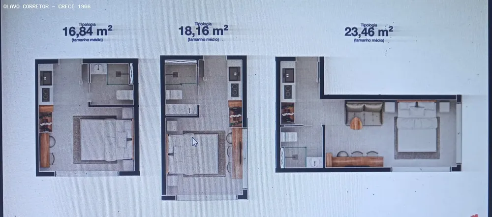 Apartamento, 1 quarto, 20 m² - Foto 7