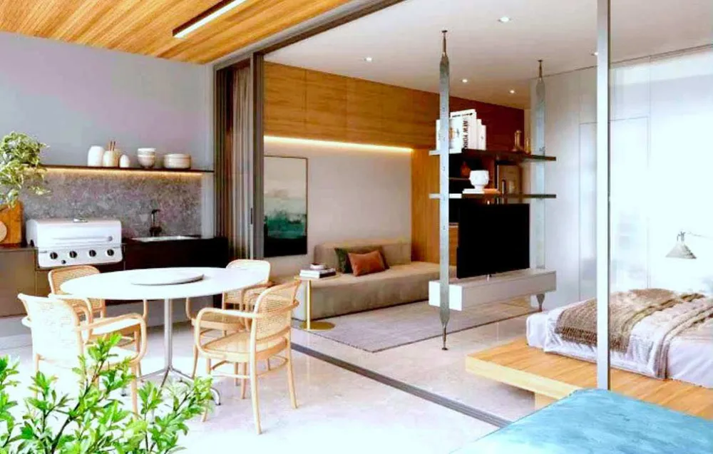 Apartamento, 1 quarto, 38 m² - Foto 3