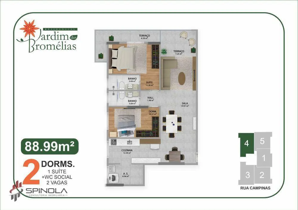 Apartamento, 2 quartos, 79 m² - Foto 15