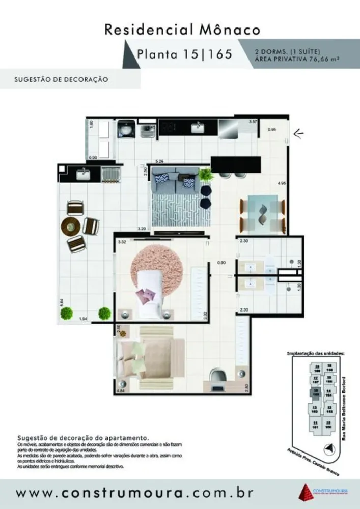 Apartamento, 2 quartos, 82 m² - Foto 11