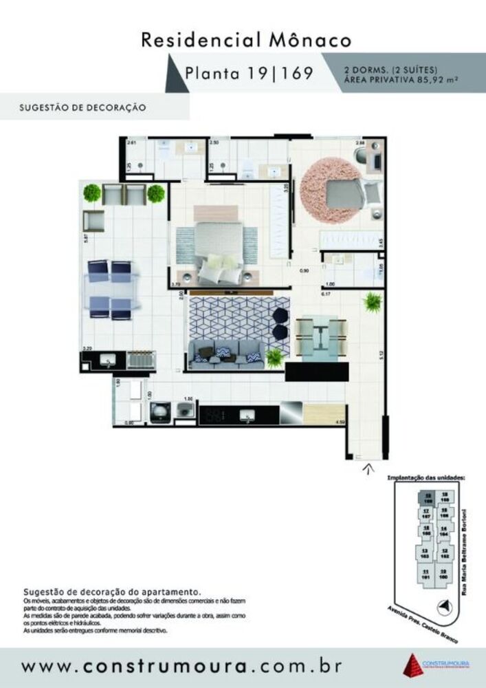 Apartamento, 2 quartos, 82 m² - Foto 12