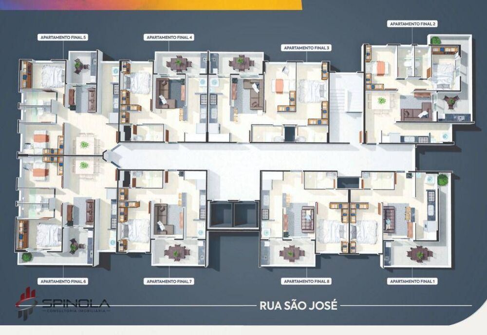 Apartamento, 1 quarto, 55 m² - Foto 8