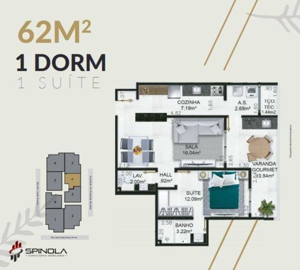 Apartamento, 2 quartos, 97 m² - Foto 10