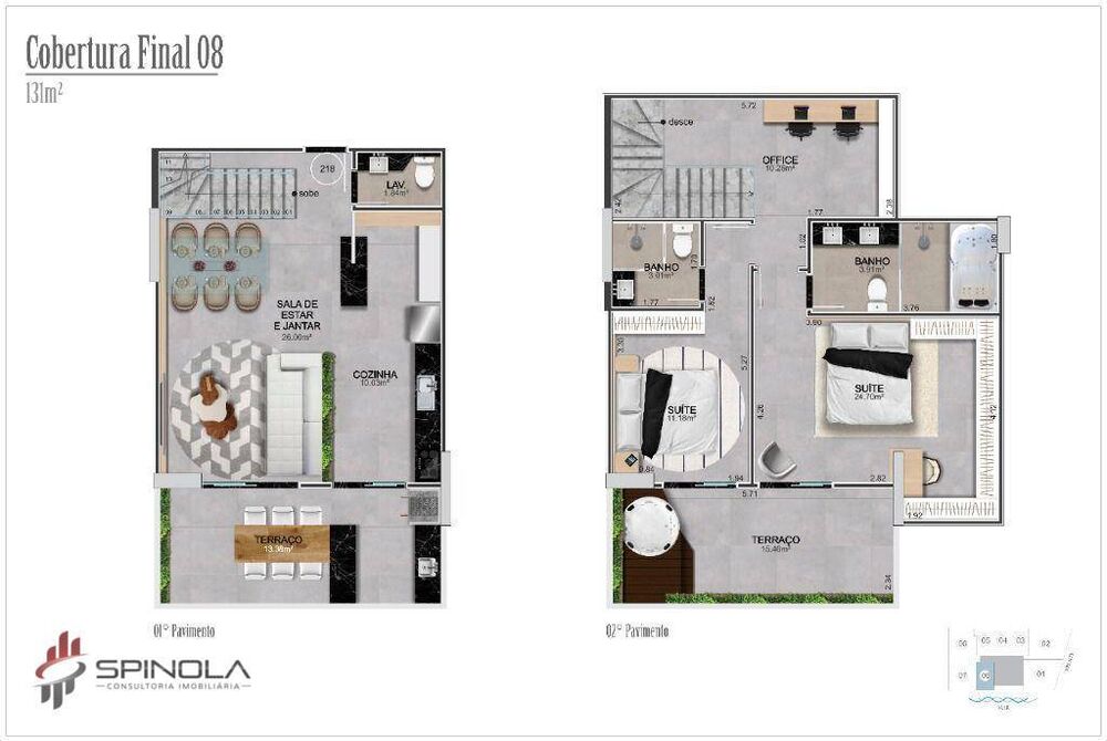 Apartamento, 2 quartos, 97 m² - Foto 2