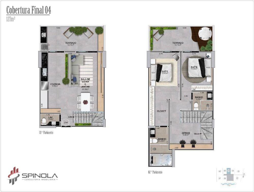 Cobertura à venda com 3 quartos, 194m² - Foto 10
