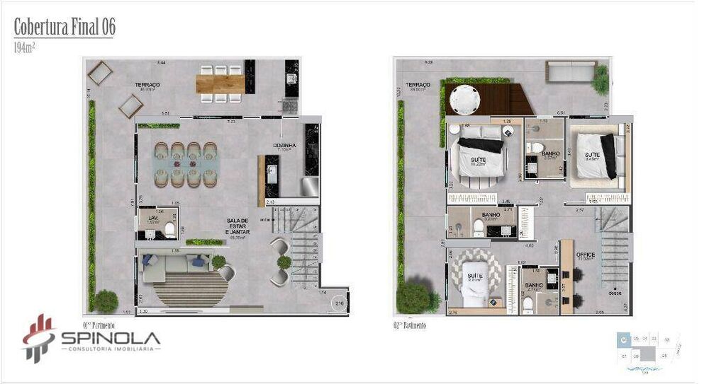 Cobertura à venda com 3 quartos, 194m² - Foto 11
