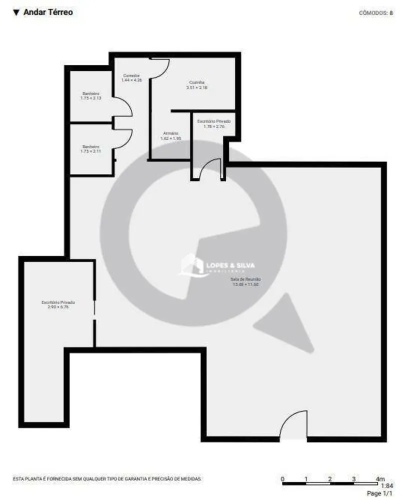 Loja-Salão, 195 m² - Foto 1