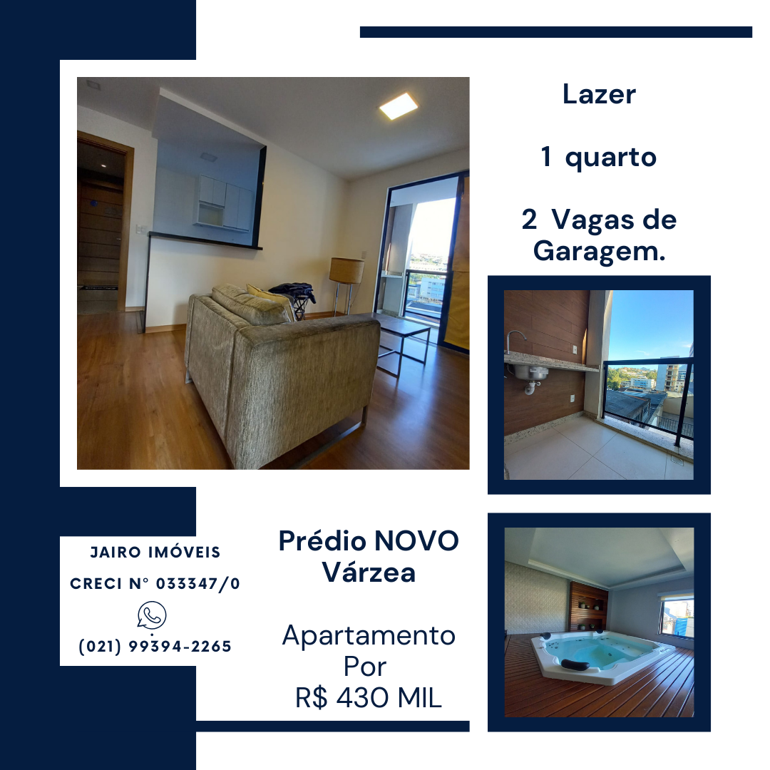 Apartamento à venda com 1 quarto, 58m² - Foto 1