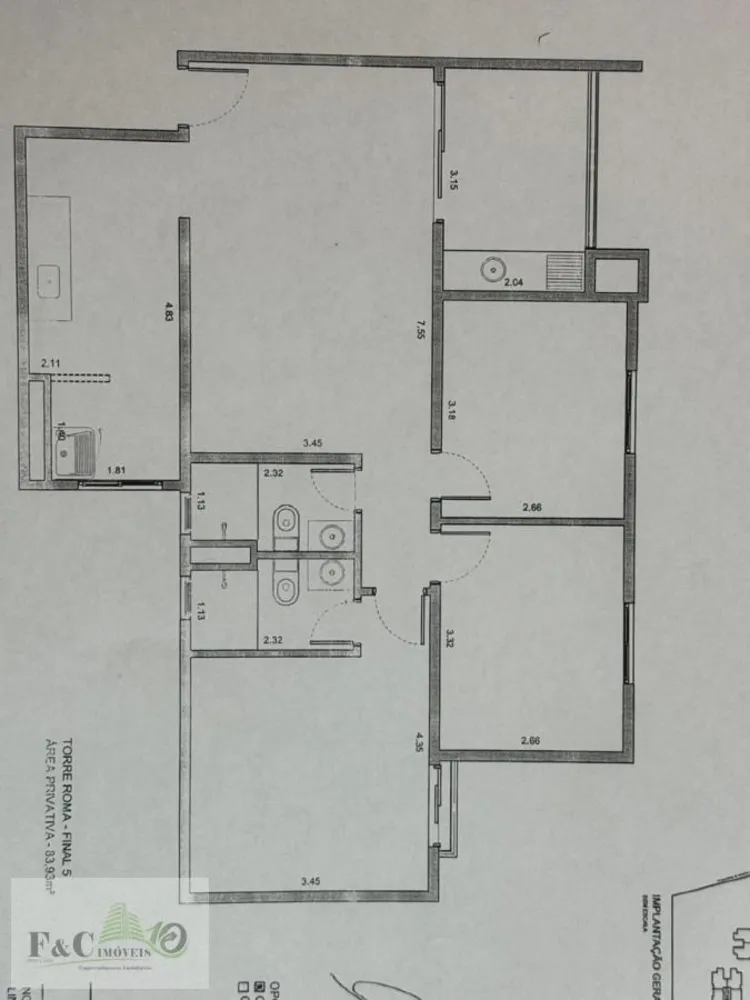 Apartamento, 3 quartos, 83 m² - Foto 2