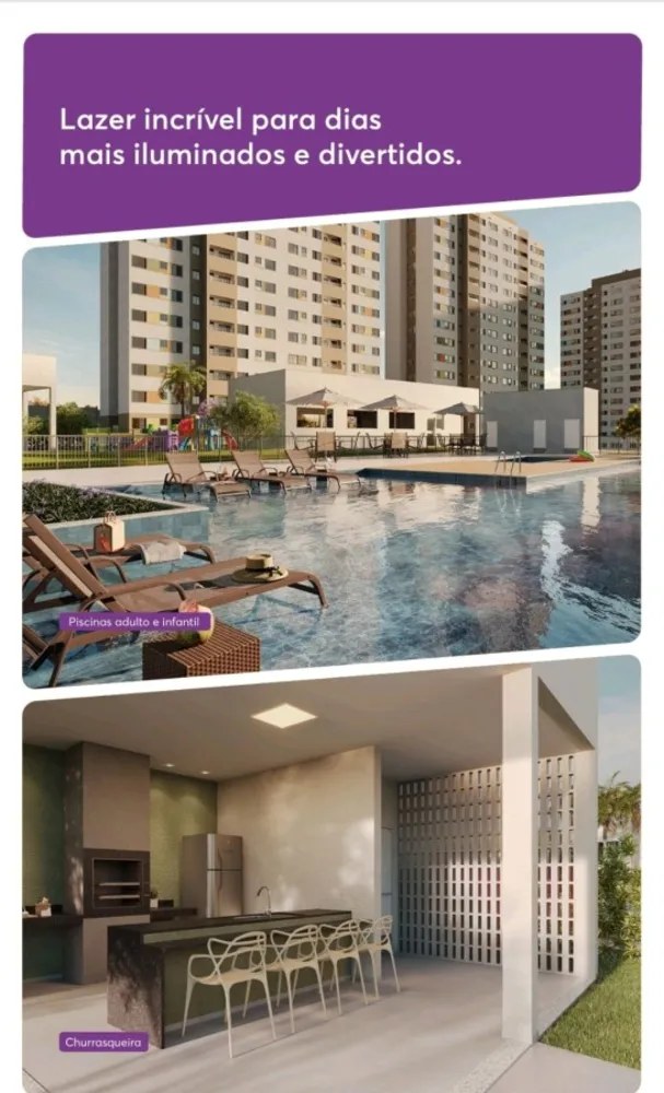 Apartamento, 2 quartos, 45 m² - Foto 3
