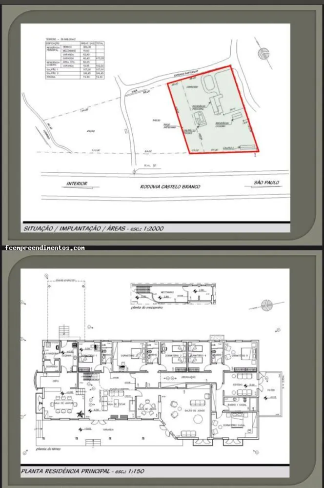Sítio, 6 quartos, 1 hectares - Foto 12