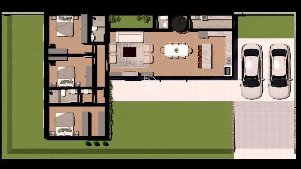 Casa, 3 quartos, 236 m² - Foto 1
