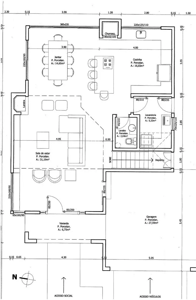 Casa, 3 quartos, 200 m² - Foto 3