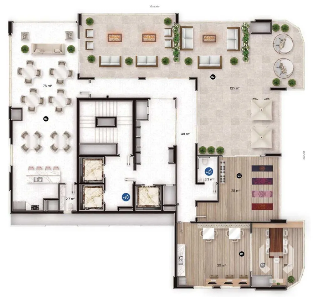 Apartamento, 4 quartos, 213 m² - Foto 2