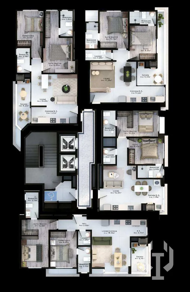 Apartamento, 2 quartos, 69 m² - Foto 8