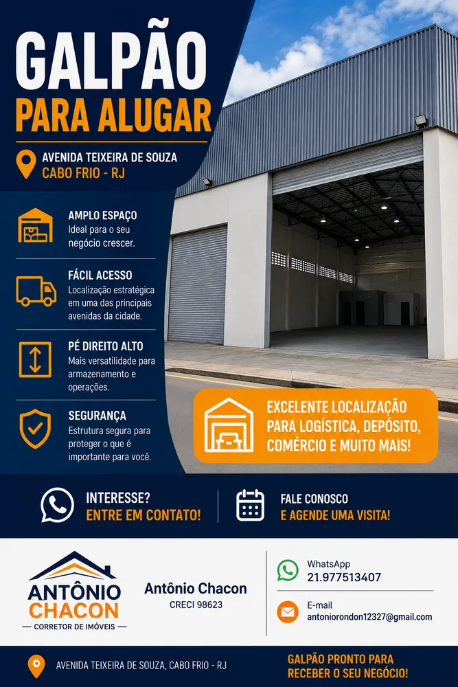 Depósito-Galpão, 500 m² - Foto 1