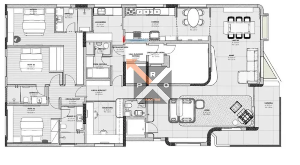 Apartamento, 3 quartos, 215 m² - Foto 15