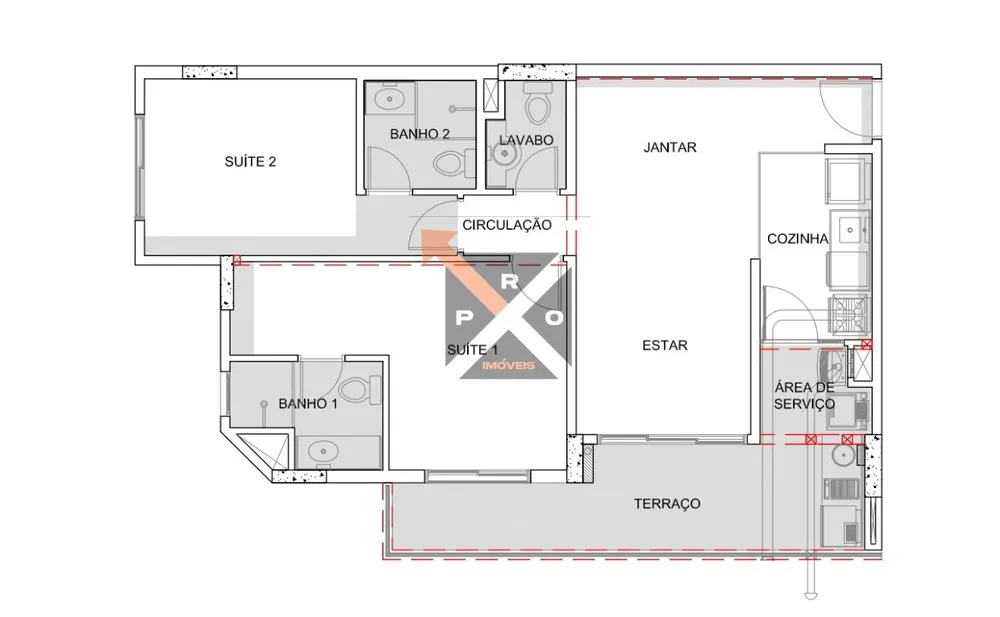 Apartamento, 2 quartos, 69 m² - Foto 9