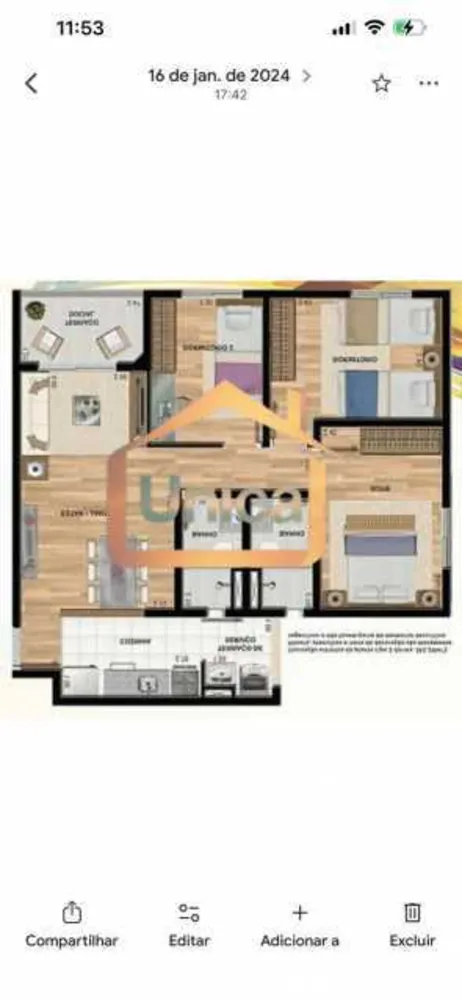 Apartamento, 3 quartos, 66 m² - Foto 12