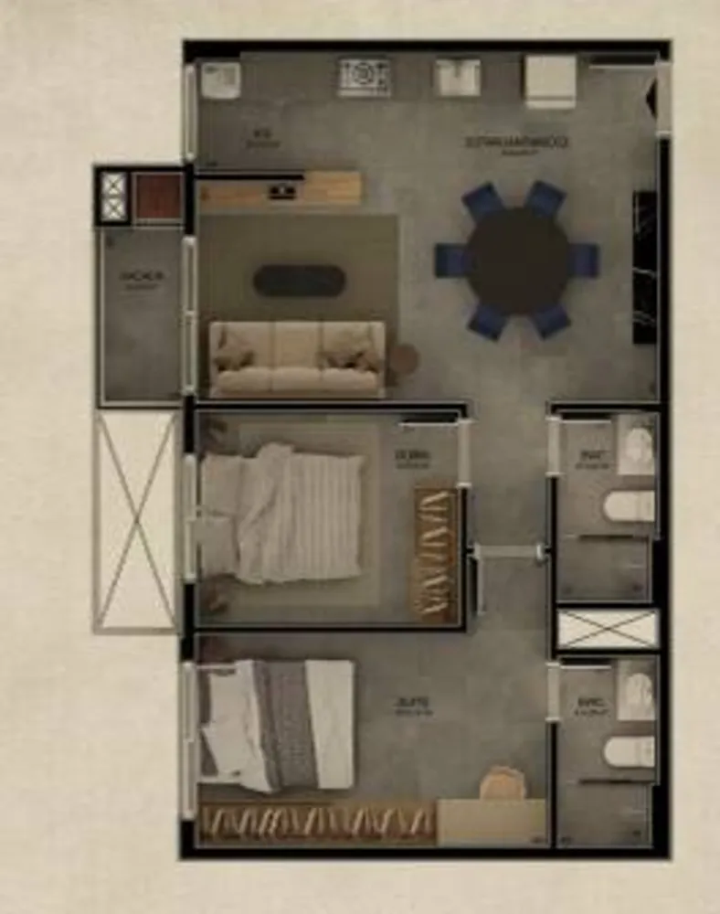 Apartamento, 2 quartos, 69 m² - Foto 11