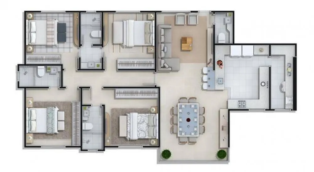 Apartamento, 3 quartos, 128 m² - Foto 11