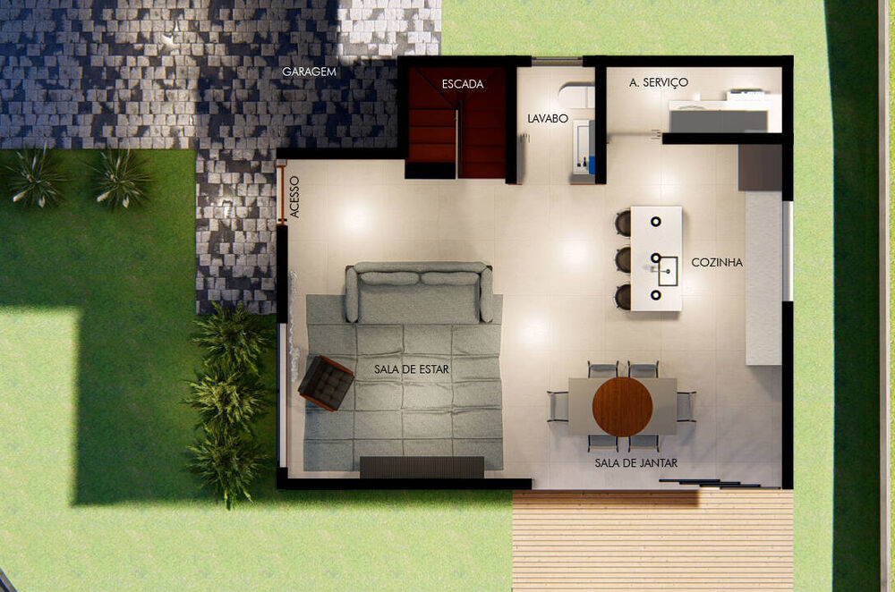 Casa à venda com 3 quartos, 127m² - Foto 4
