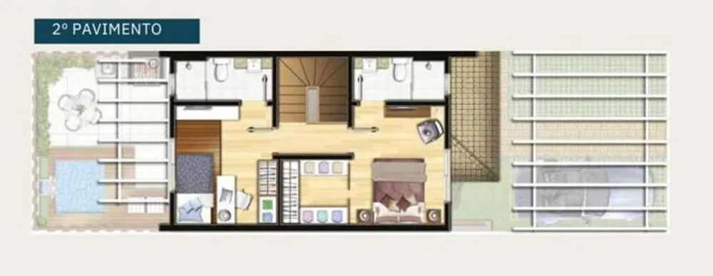 Casa, 2 quartos, 78 m² - Foto 15