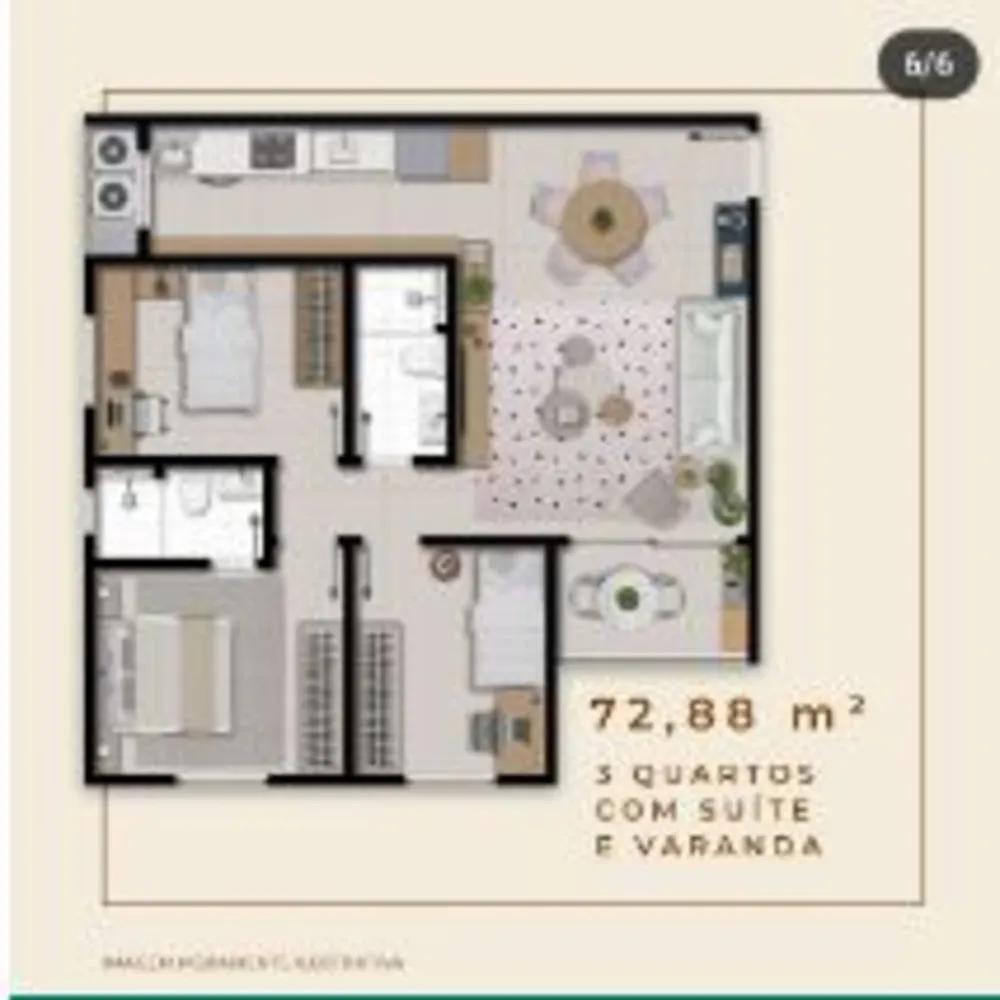 Apartamento, 2 quartos, 56 m² - Foto 11