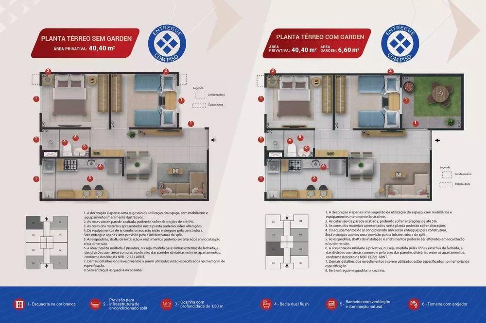 Apartamento à venda com 2 quartos, 40m² - Foto 16