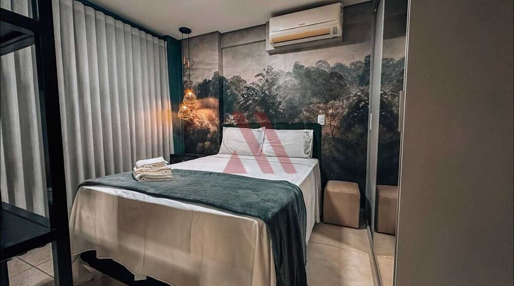 Flat/Apart Hotel à venda com 1 quarto, 40m² - Foto 1